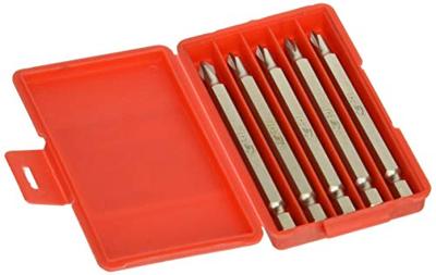 KS Tools 911.7730 9117730 Kruis-bit PH 1 Vernikkeld E 6.3 5 stuk(s)