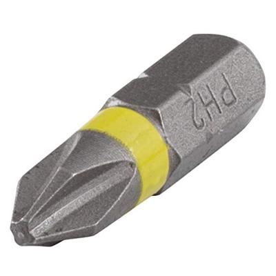Wolfcraft Solid-bit | Kruiskop PH2 | 1 stuk - 1331000 Wolfcraft Solid-bit | Kruiskop PH2 | 1 stuk - 1331000