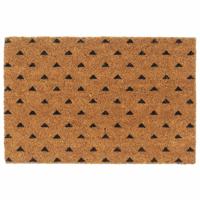 Deurmat 40x60 cm getufte kokosvezel naturel - thumbnail
