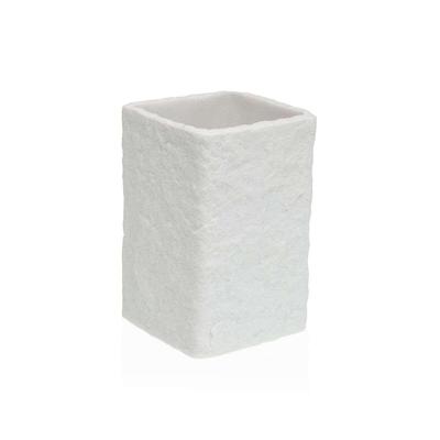 Tandenborstelhouder Versa Viti Wit Hars 7,4 x 10,6 x 7,4 cm