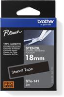 Brother STE-141 Stenciltape voor etsen voor P-Touch 18 mm - thumbnail