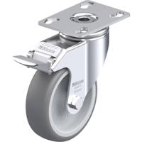 Blickle LKPA-TPA 101G-FI Zwenkwiel met rem Wieldiameter: 100 mm Draagvermogen (max.): 110 kg 1 stuk(s) - thumbnail