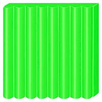 Fimo effect boetseerklei neon groen, 57gr - thumbnail
