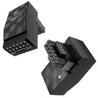 Akasa G-Nexus P16 12+4-pin Zwart - thumbnail