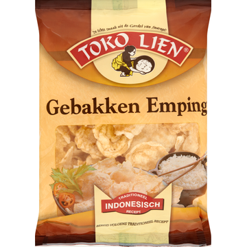 Toko Lien Gebakken Emping 80 g bij Jumbo