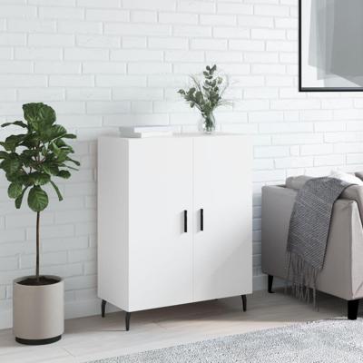 Dressoir 69,5x34x90 cm bewerkt hout wit