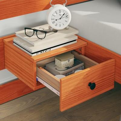 Bedframe met lade Bruin 120 x 200 cm