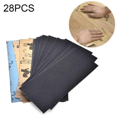 28 PC's LANHU Grit 120-3000 natte en droge polijsten slijpen schuurpapier grootte: 22 9 x 9 1 cm