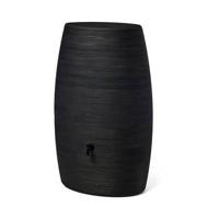 Regenton Rib H139 cm zwart bloembpot Capi Europe - Capi europe - thumbnail