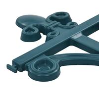 Gazonranden 16 st 10 m PP groen - thumbnail