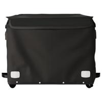 Fietstrailer 45 kg ijzer zwart - thumbnail