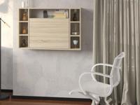 Opklapbare bureau MUSOA sonoma eik - thumbnail