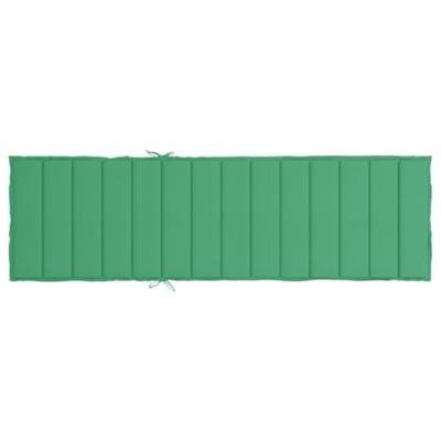 Ligbedkussen 200x70x3 cm oxford stof groen