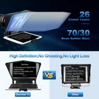 Desview T2 Teleprompter (autocue) for smartphone/tablets - thumbnail