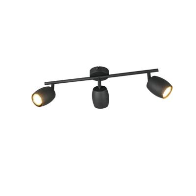 Trio PlafondlampNancy 3-lichts zwart - R86263032
