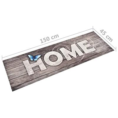 VidaXL Keukenmat wasbaar home 45x150 cm