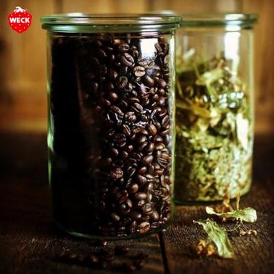 Weck stort glas (1050ml) 1l 6 stuks Weck stort glas (1050ml) 1l 6 stuks