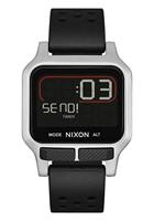 Nixon A1320-130 Zwart Zilverkleurig Heren horloge - thumbnail