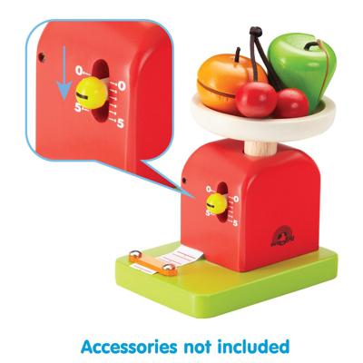 Wonderworld houten keukenweegschaal