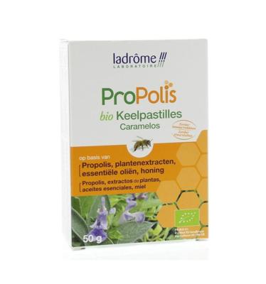 Ladrome Propolis keelpastille bio 50 Gram