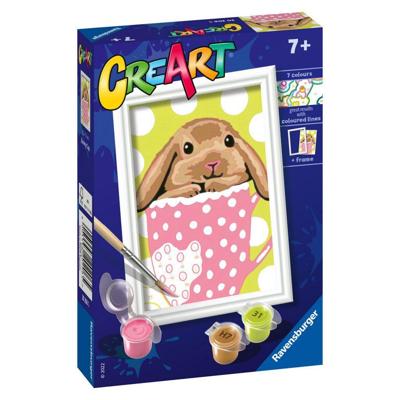 Ravensburger Creart schilderen op nummer - konijntje beker