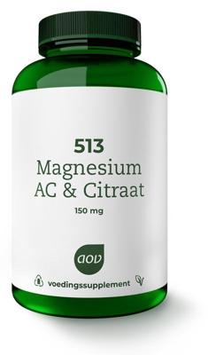 AOV 513 Magnesium AC & Citraat 150mg Tablet AOV 513 Magnesium AC & Citraat 150mg Tablet