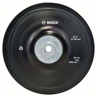 Bosch Accessoires Rubber steunschijven 180 mm, 8.500 o.p.m. 1st - 2608601209
