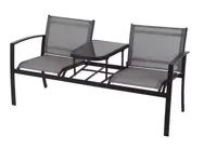 Tuinbank met tafel - 2 zits - thumbnail