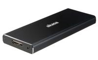 Akasa USB 3.1 Gen1 aluminium enclosure for M.2 (NGFF) SSD Zwart - thumbnail