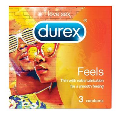 Durex Durex Condooms Feels 3-pak Durex Durex Condooms Feels 3-pak