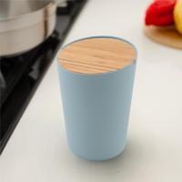 POINT-VIRGULE - Keukenhulpen - Afvalbakje Mist Blauw - thumbnail