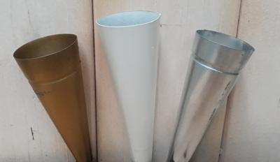 Kegelvormige Waxinelichtjehouder simpel - Warentuin mix