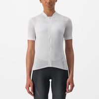 Castelli Anima 4 fietsshirt korte mouw wit dames S - thumbnail