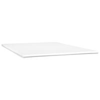 Boxspring met matras stof crèmekleurig 140x190 cm - thumbnail