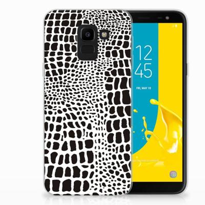 Samsung Galaxy J6 2018 | TPU Hoesje | Slangenprint Samsung Galaxy J6 2018 | TPU Hoesje | Slangenprint