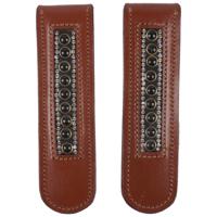 QHP Ariane Bootclips cognac - thumbnail