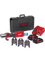 Milwaukee M18 ONEBLHPT-302C M-Set FORCE LOGIC™ Accu hydraulische perstool 18V 3.0Ah in koffer - 4933478310 - thumbnail