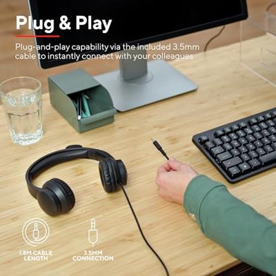 Trust Ayda Headset voor pc (3.5mm) Headset Zwart - thumbnail