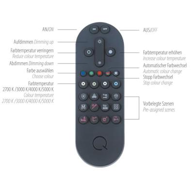 Paul Neuhaus Smart hanglampQ-Vito Ø 59cm grijs - 8411-55