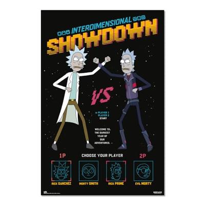 Poster Rick and Morty - Interdimensional Showdown 61x91,5cm Poster Rick and Morty - Interdimensional Showdown 61x91,5cm