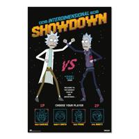 Poster Rick and Morty - Interdimensional Showdown 61x91,5cm - thumbnail