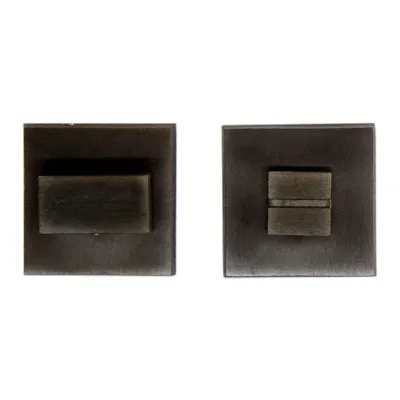 Hdd Pro WC Garnituur Square 48 Mm Carbon Black