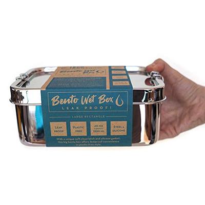 Eco Lunchbox Lunchbox - bento wet box - rectangle 1183ml - thumbnail