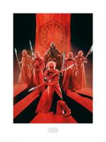 Kunstdruk Star Wars - The Last Jedi Snoke and Elite Guards 60x80cm - thumbnail