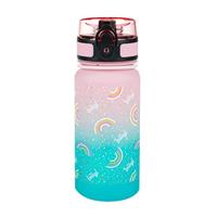 Baagl Gradient Regenboog Drinkfles 350 ml - thumbnail