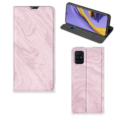 Samsung Galaxy A51 | Standcase | Marble Pink - Origineel Cadeau Vriendin
