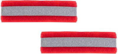 FASI broek-klittenband "color clett" trousers velcro fastener col.clett red