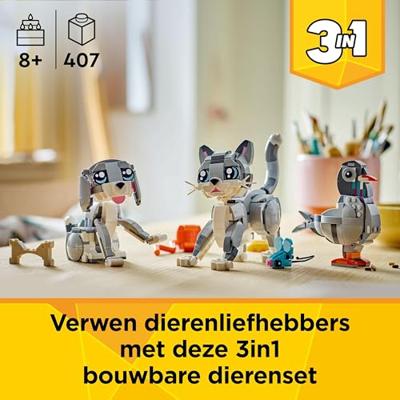 LEGO Creator 3-in-1 speelse kat 31163