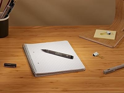 Permanente markeerstift Uni-Ball PIN-200(S) Zwart Grijs Multicolour 6 Onderdelen