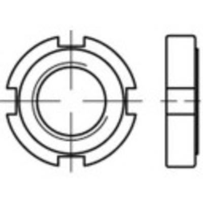 TOOLCRAFT TO-9989826 Kruisgleufmoeren M40 DIN 1804 RVS A2 5 stuk(s)